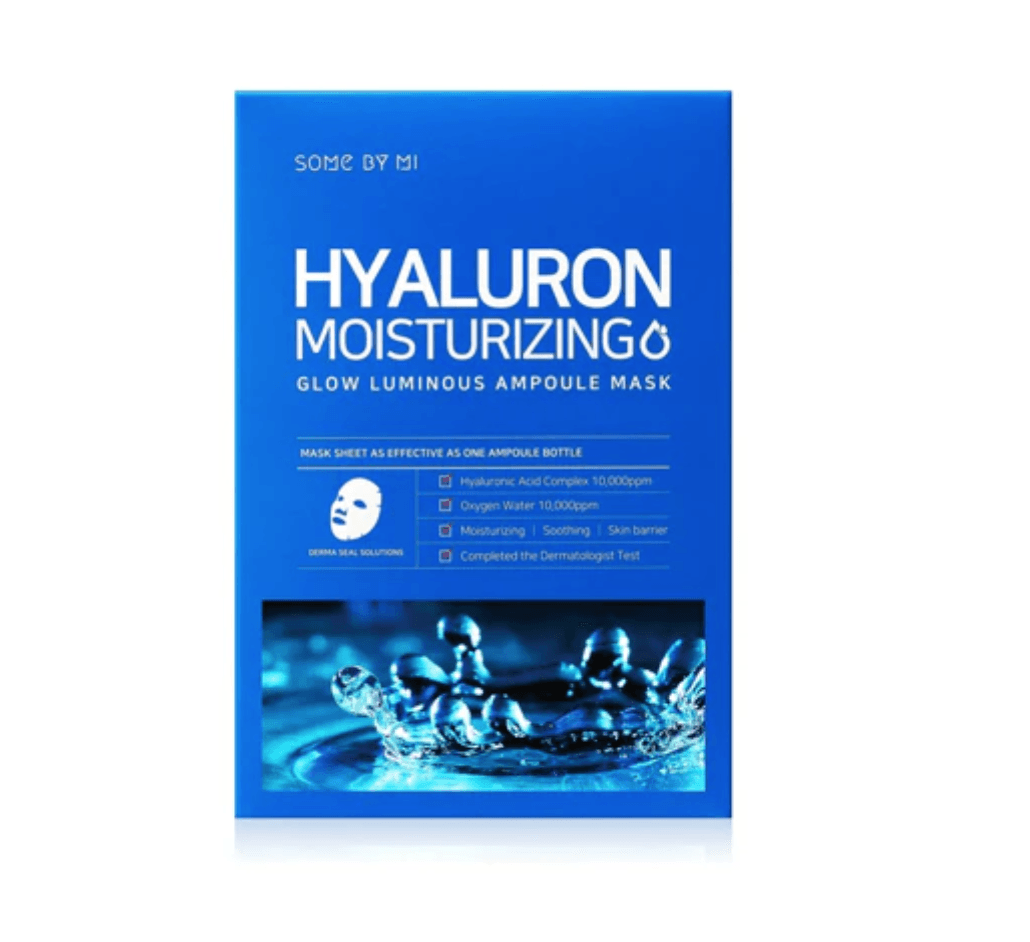 SOME BY MI Hyaluron Moisturizing Glow Luminous Ampoule Mask