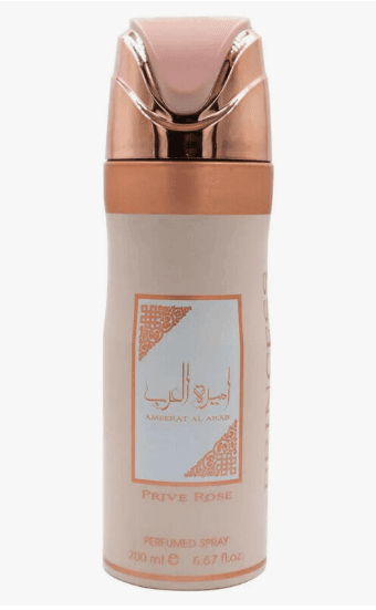 BODYSPRAY AMEERAT AL ARAB PRIVE ROSE 200 ML