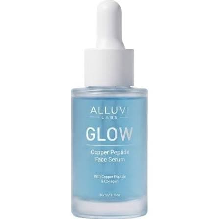 GLOW ALLUVI LABS COPPER PEPTIDE FACE SERUM 30 ML